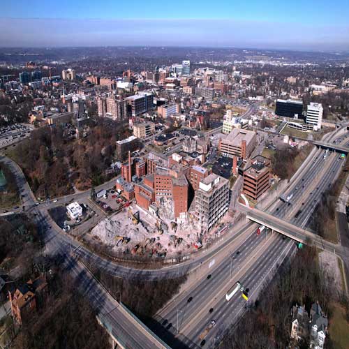 O’Rourke Wrecking Company (Cincinnati) – Former Bethesda Oak Hospital Campus Abatement, Demolition, and Sitework (Cincinnati) - Specialty Over $8 Million